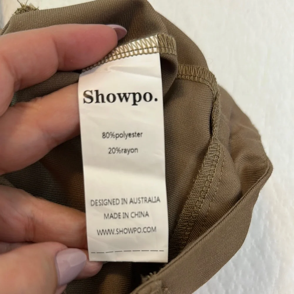 ShowPo Romola relaxed pocket flap detail Straight Leg Trousers